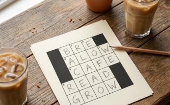 NYT Mini Crossword answers December 18 2025: Puzzle grid with coffee and pencil