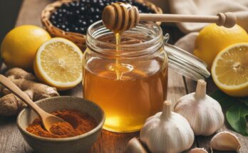 NYT Strands December 18 2025 answer theme: Natural remedies including honey, lemon, and garlic